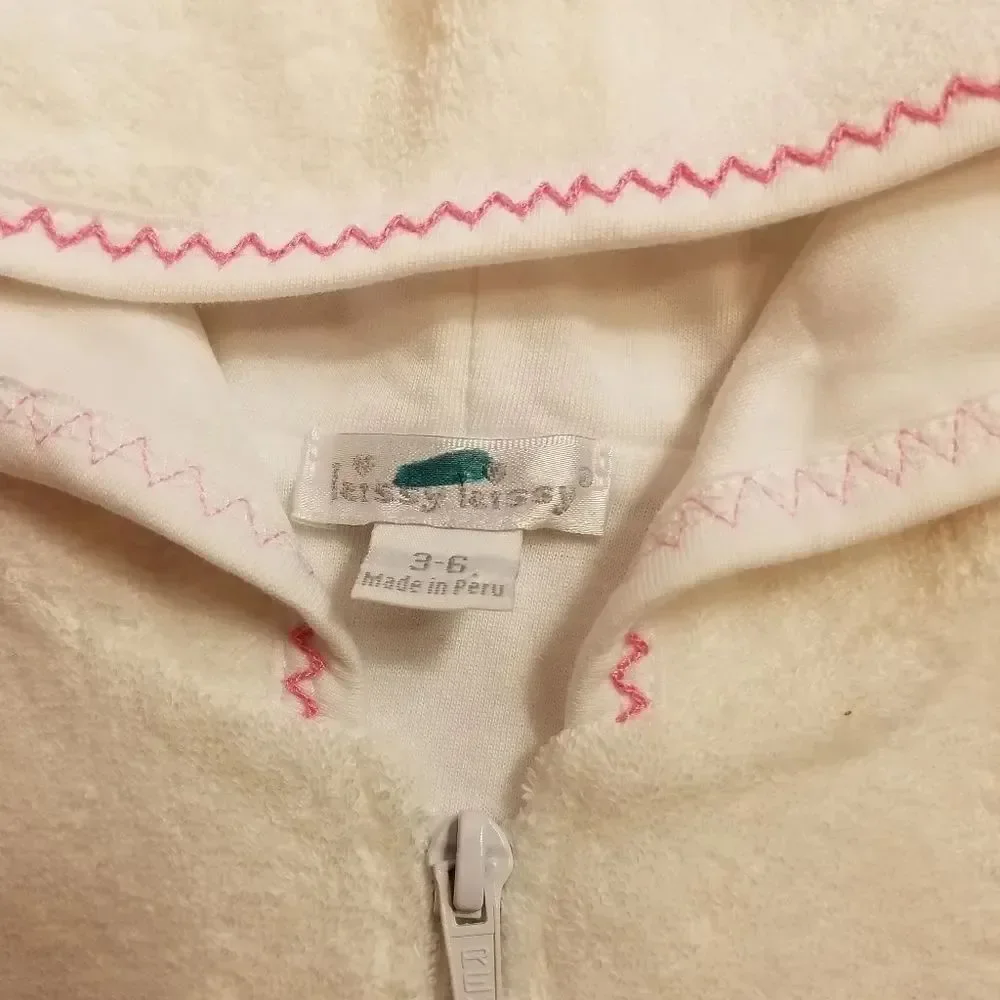 Leissy laissy terry cloth romper 3-6 months